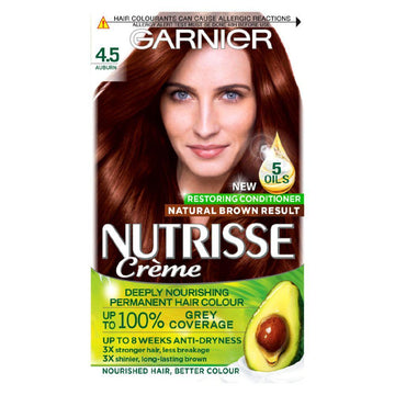 Nutrisse 4.5 Auburn Permanent Hair Dye